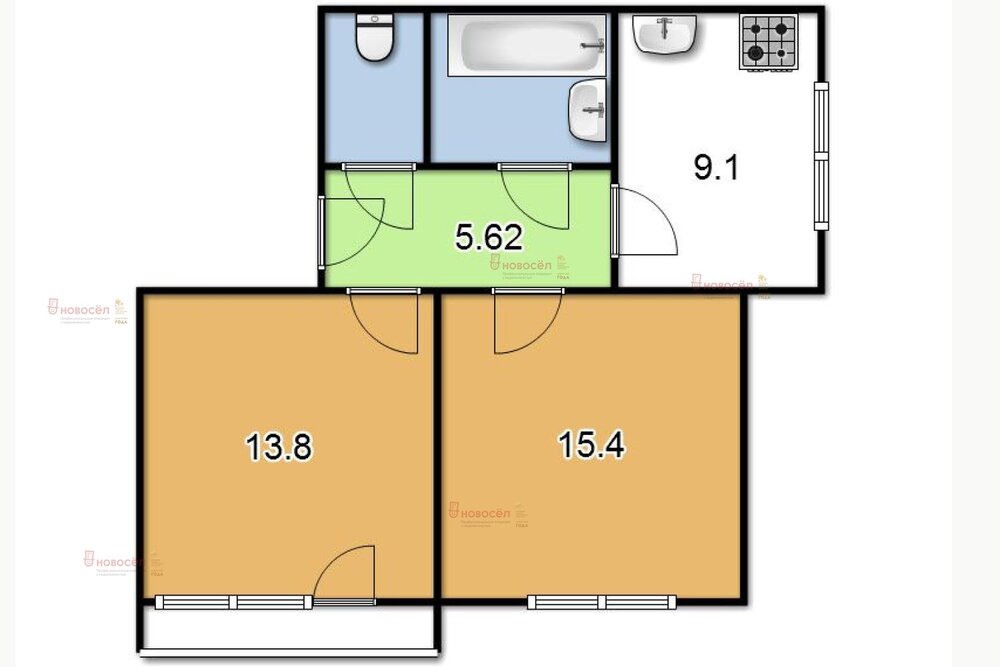 Екатеринбург, ул. Кузнецова, 14 (Уралмаш) - фото квартиры (1)