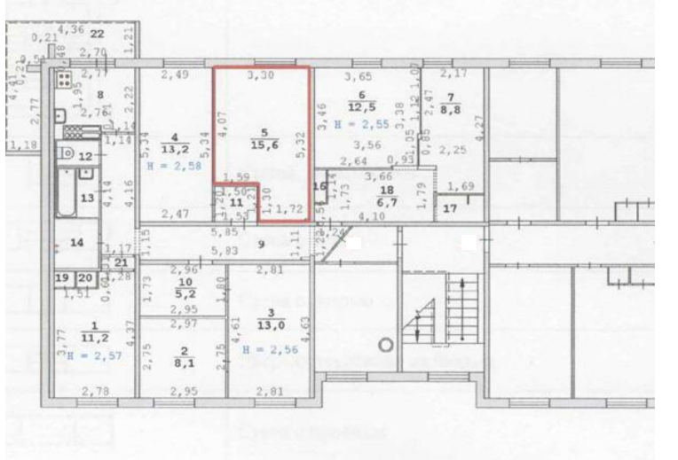 Екатеринбург, ул. 40-летия Комсомола, 32/2 (ЖБИ) - фото комнаты (4)