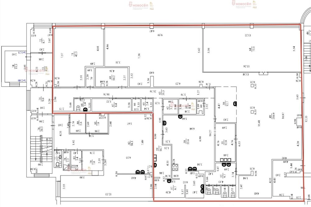 Екатеринбург, ул. Ленина, 49 (Центр) - фото торговой площади (1)