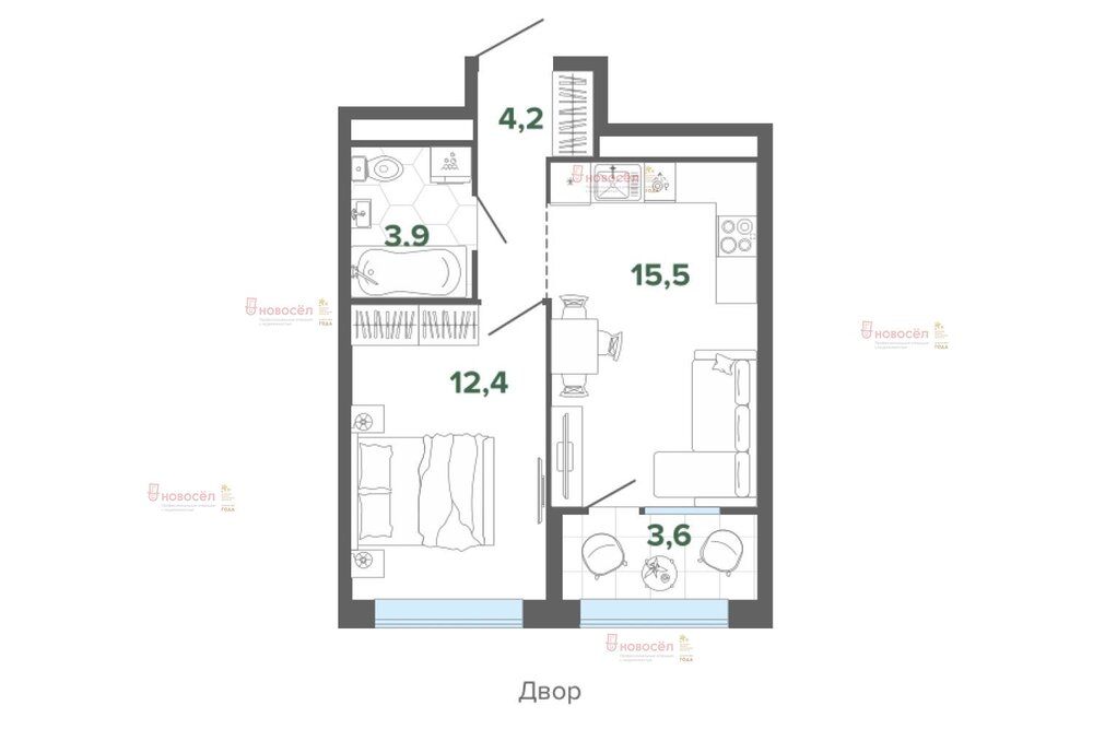 Екатеринбург, ул. Щербакова, 82, ЖК 