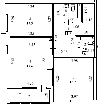 Екатеринбург, ул. Викулова, 24 (ВИЗ) - фото квартиры (2)