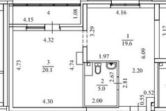 Екатеринбург, ул. Викулова, 24 - фото торговой площади