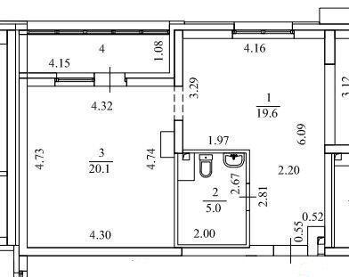 Екатеринбург, ул. Викулова, 24 - фото торговой площади (2)