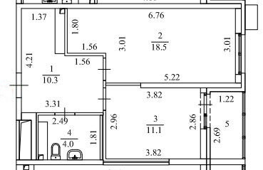 Екатеринбург, ул. Викулова, 24 (ВИЗ) - фото квартиры (2)