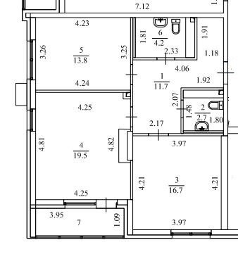 Екатеринбург, ул. Викулова, 24 (ВИЗ) - фото квартиры (1)