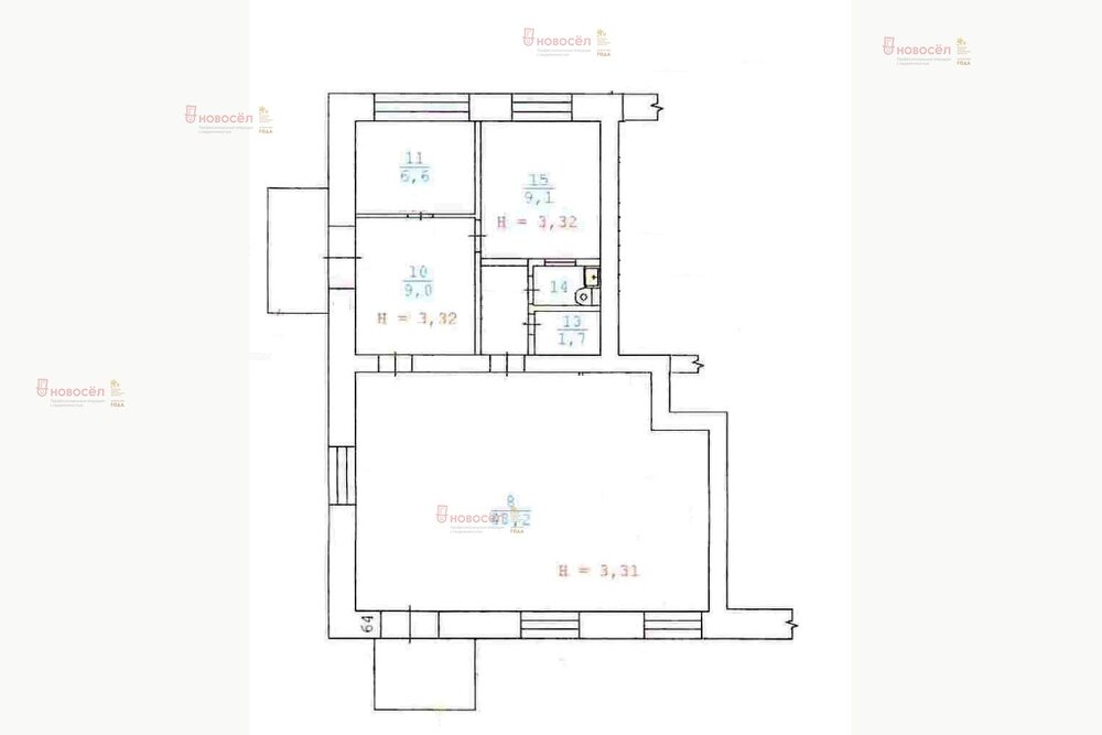 Екатеринбург, ул. Донбасская, 39 (Уралмаш) - фото торговой площади (1)