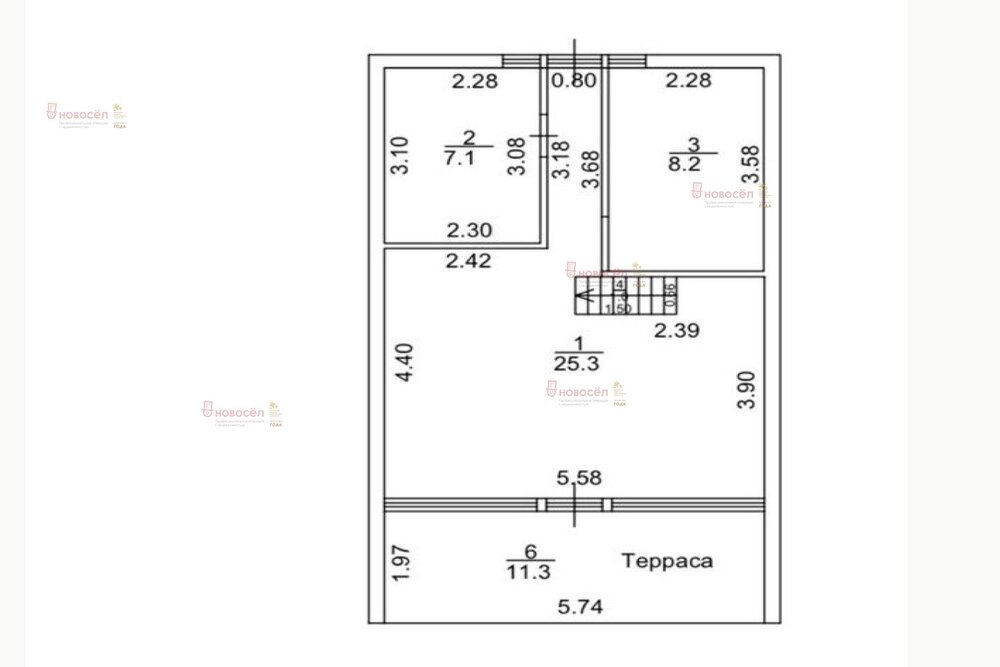 п. Колюткино, ул. Ягодная, 7 (городской округ Белоярский) - фото дома (1)