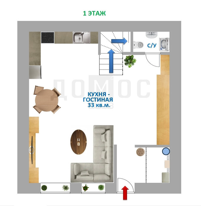 ДНП Морозовские дачи, ул. Жаркова, 35 (городской округ Полевской, с. Курганово) - фото таунхауса (2)
