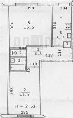 Екатеринбург, ул. Металлургов, 2 (ВИЗ) - фото квартиры (1)