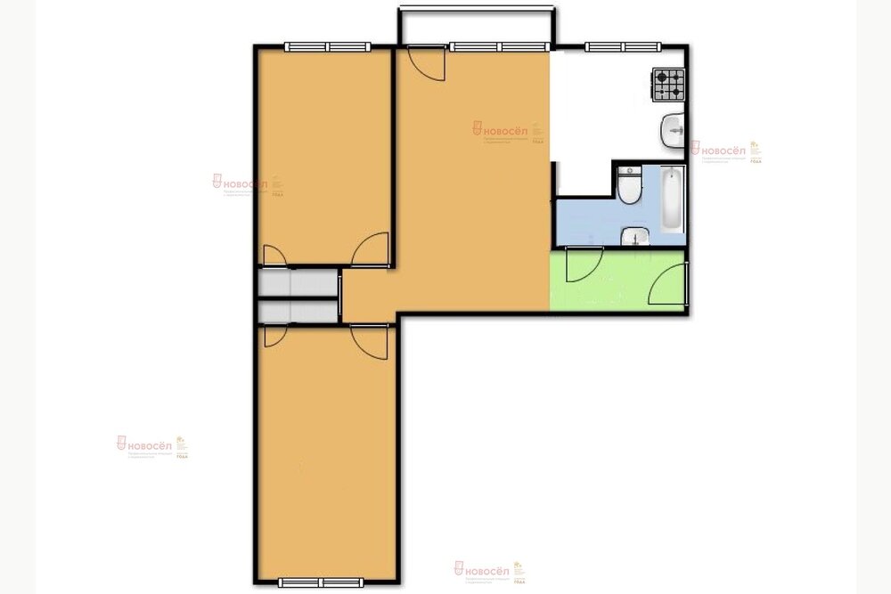 Екатеринбург, ул. Бехтерева, 6 (Пионерский) - фото квартиры (1)