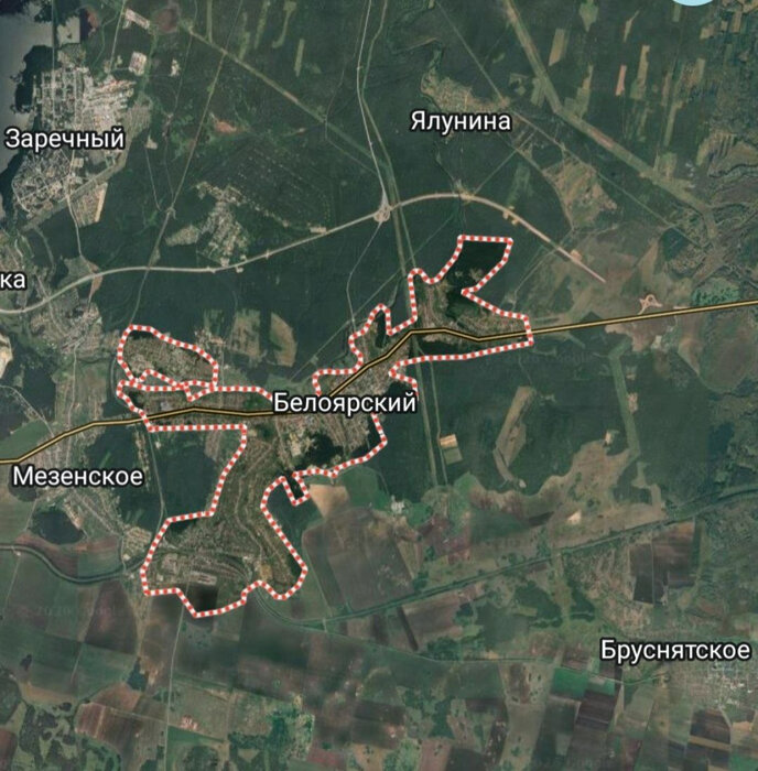 поселок городского типа Белоярский, ул.  Белый Яр (городской округ Белоярский) - фото земельного участка (7)