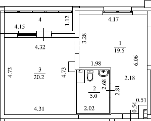 Екатеринбург, ул. Викулова, 24 (ВИЗ) - фото торговой площади (2)