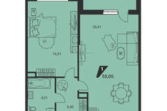 Екатеринбург, ул. Громова, 26, кор. 3 (Юго-Западный) - фото квартиры