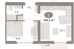 Екатеринбург, ул. Шаумяна, 30 (Юго-Западный) - фото квартиры