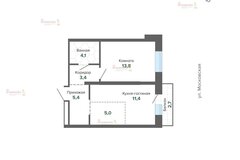 Екатеринбург, ул. Шаумяна, 4 (Юго-Западный) - фото квартиры