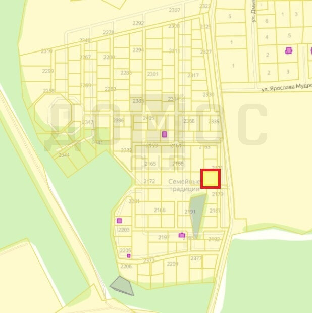 к.п. Семейные традиции (городской округ Первоуральск, п. Хрустальная) - фото земельного участка (1)