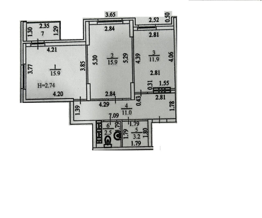 Екатеринбург, ул. Волгоградская, 18а (Юго-Западный) - фото квартиры (8)