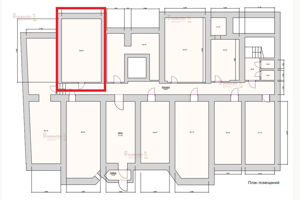 Екатеринбург, ул. Мичурина, 239 (Парковый) - фото офисного помещения (1)