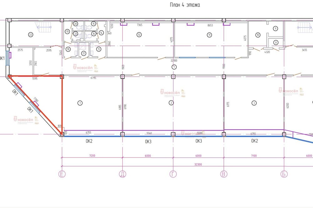 Екатеринбург, ул. Шейнкмана, 123 (Центр) - фото офисного помещения (2)