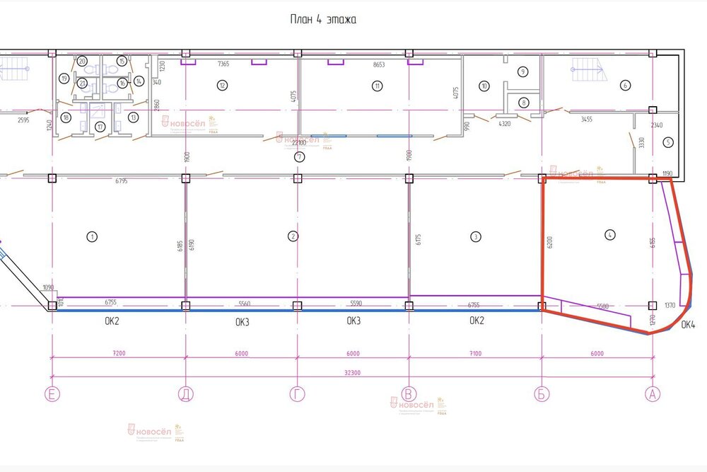 Екатеринбург, ул. Шейнкмана, 123 (Центр) - фото офисного помещения (2)