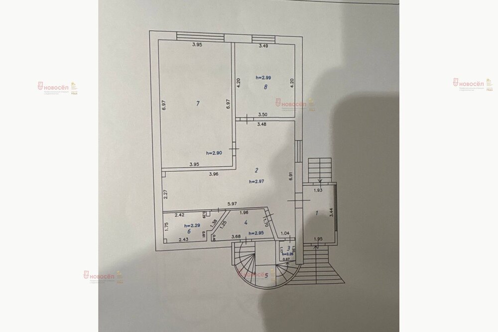 Екатеринбург, ул. Водопьянова, 28 (Семь ключей) - фото коттеджа (1)