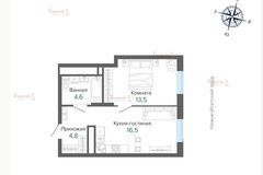 Екатеринбург, ул. Щербакова, 150 (Уктус) - фото квартиры