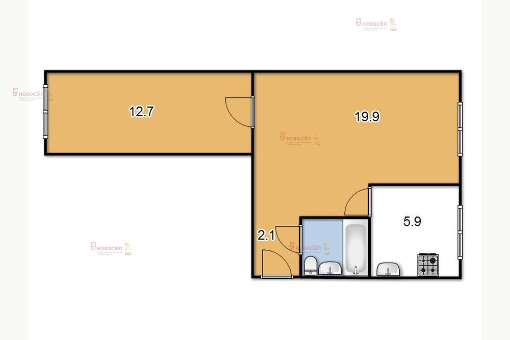 Екатеринбург, ул. Агрономическая, 20 (Вторчермет) - фото квартиры (2)