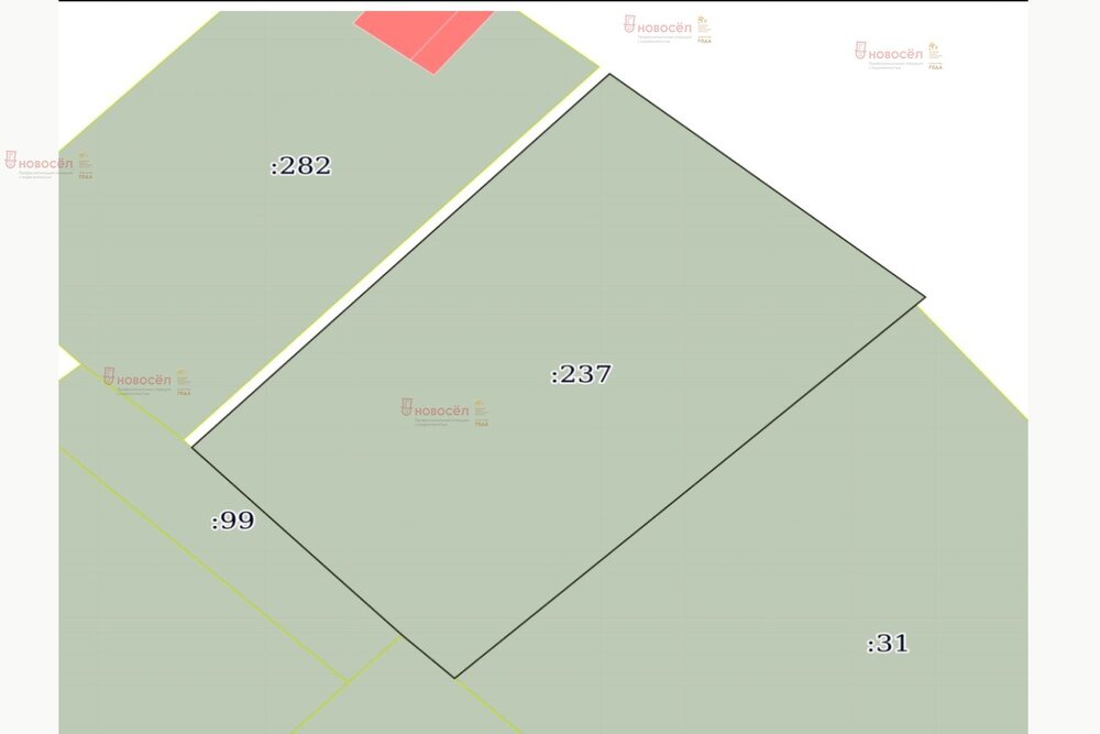 п. Мраморское, ул. Пушкина, 55 (городской округ Полевской) - фото земельного участка (1)