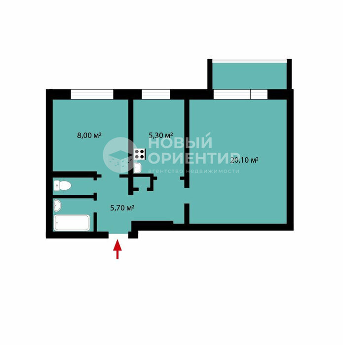 Екатеринбург, ул. Мира, 31 (Втузгородок) - фото квартиры (4)