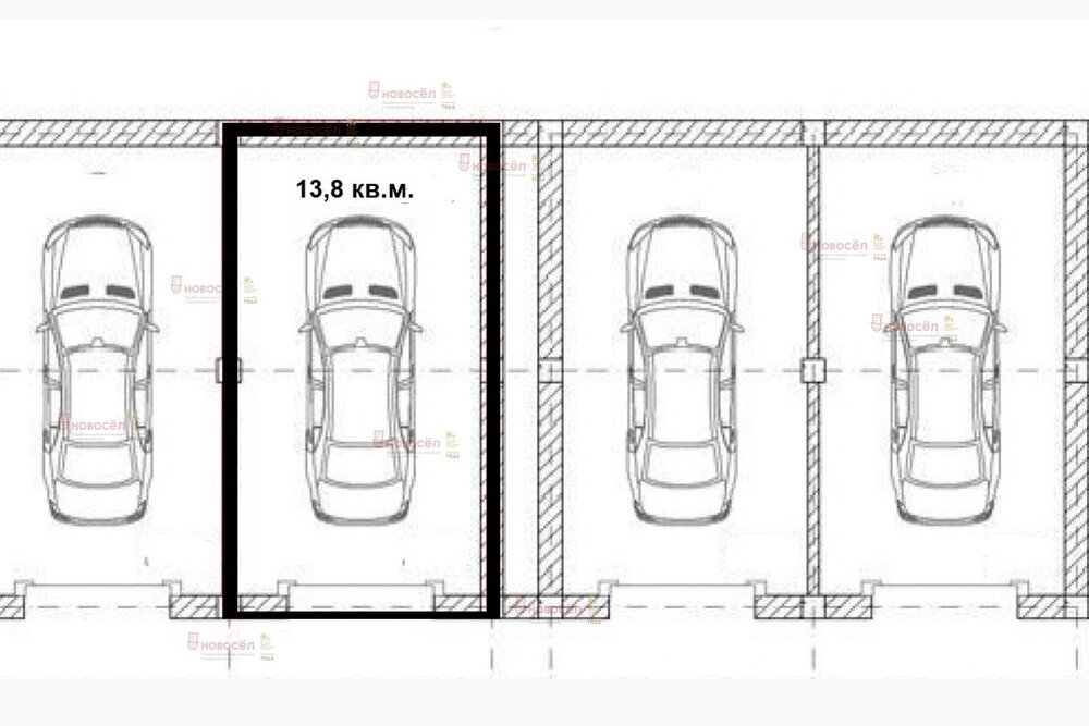 Екатеринбург, ул. Кольцевая, 39а (УНЦ) - фото гаража (1)