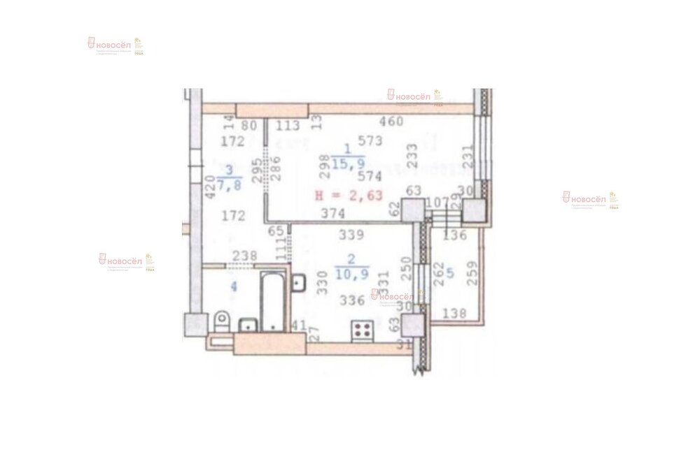 Екатеринбург, ул. Крауля, 44 (ВИЗ) - фото квартиры (1)