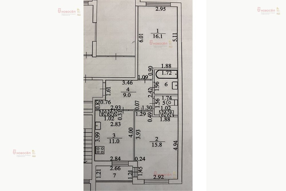 Екатеринбург, ул. Рябинина, 21 (Академический) - фото квартиры (1)