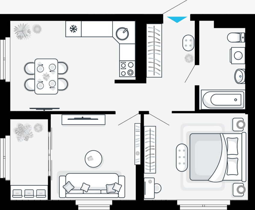 Екатеринбург, ул. Походная, 14 (Уктус) - фото квартиры (3)