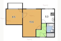 Екатеринбург, ул. Парковый, 39/4 (Пионерский) - фото квартиры