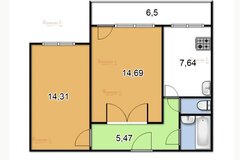 Екатеринбург, ул. Академика Шварца, 10/3 (Ботанический) - фото квартиры