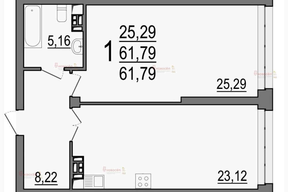 Екатеринбург, ул. Татищева, 47/а (ВИЗ) - фото квартиры (1)