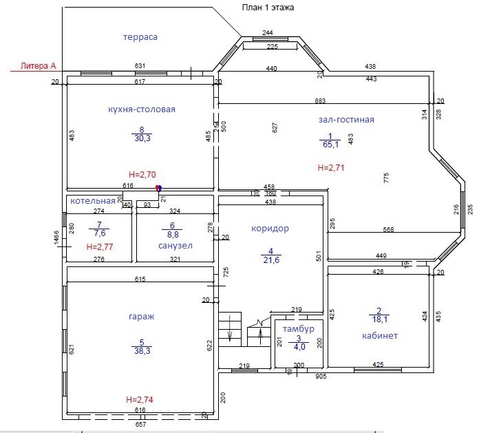 г. Полевской, ул. Блюхера, 8 (городской округ Полевской) - фото коттеджа (2)