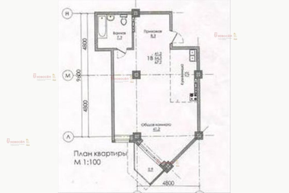 Екатеринбург, ул. Московская, 66 (Юго-Западный) - фото квартиры (2)