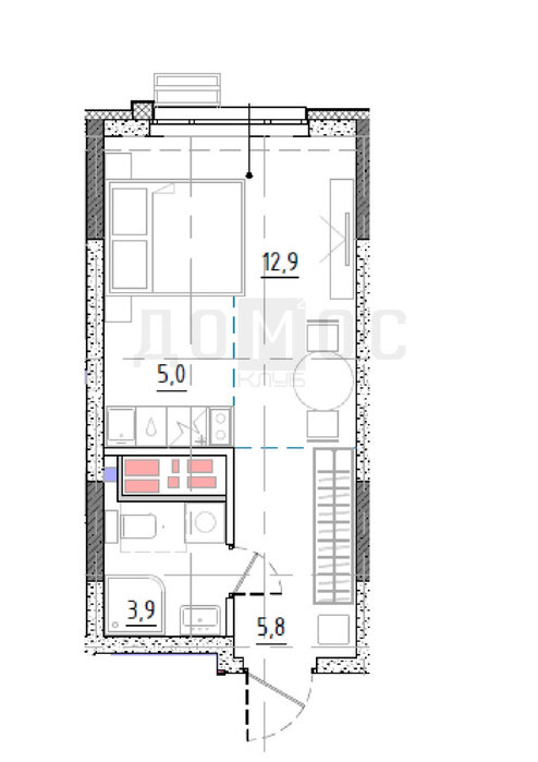 Екатеринбург, ул. Шатурская, 4 (Автовокзал) - фото квартиры (2)