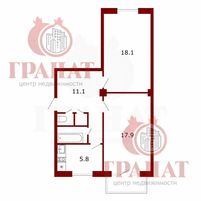 Екатеринбург, ул. Толмачева, 28 (Центр) - фото квартиры (1)