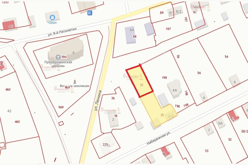 д. Ключи (г.о. Белоярский), ул. Набережная, 2/2 (городской округ Белоярский) - фото земельного участка (1)