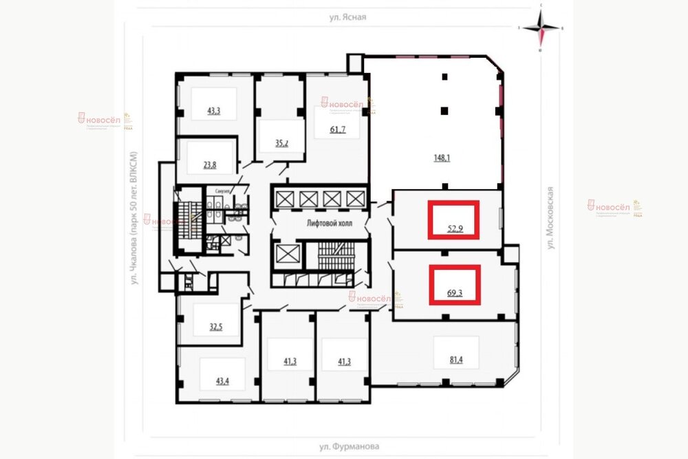 Екатеринбург, ул. Фурманова, 126 (Юго-Западный) - фото офисного помещения (1)