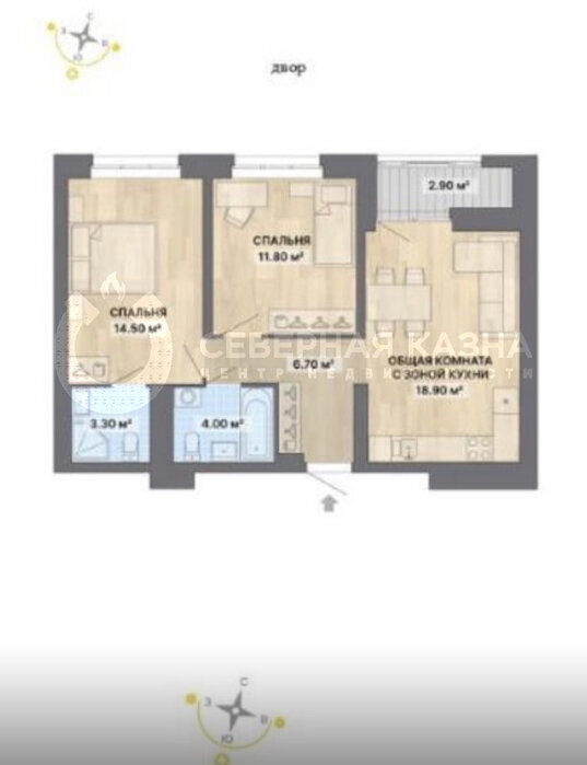 Екатеринбург, ул. Щербакова, 148/2 (Уктус) - фото квартиры (1)