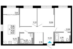 Екатеринбург, ул. Походная, 14 (Уктус) - фото квартиры