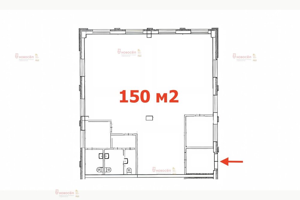 Екатеринбург, ул. Цвиллинга, 7а/3 (Автовокзал) - фото торговой площади (1)