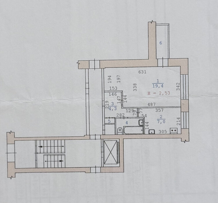 Екатеринбург, ул. Папанина, 7/1 (ВИЗ) - фото квартиры (2)