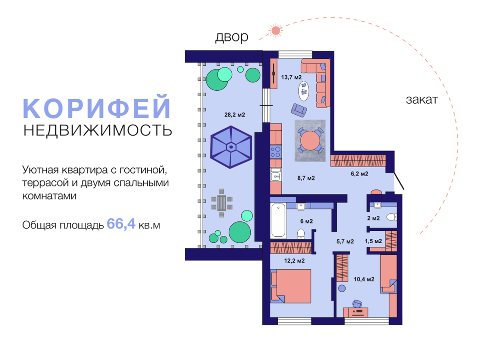Екатеринбург, ул. Ландау, 7б (Академический) - фото квартиры (1)