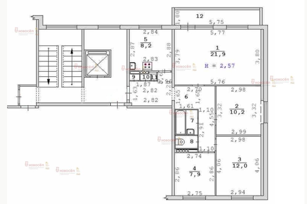 Екатеринбург, ул. Металлургов, 44 (ВИЗ) - фото квартиры (1)