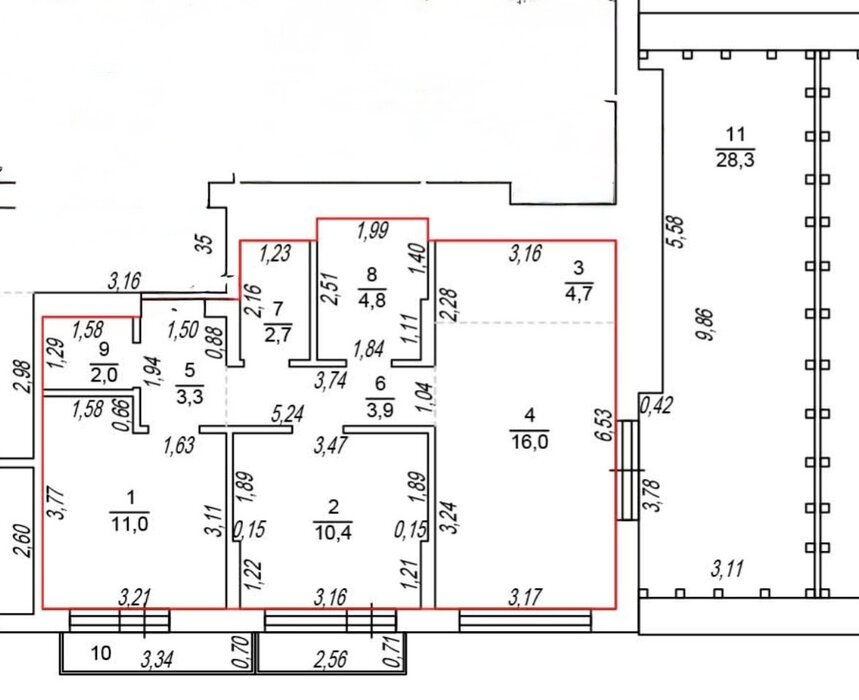 Екатеринбург, ул. Ландау, 7 б (Академический) - фото квартиры (1)