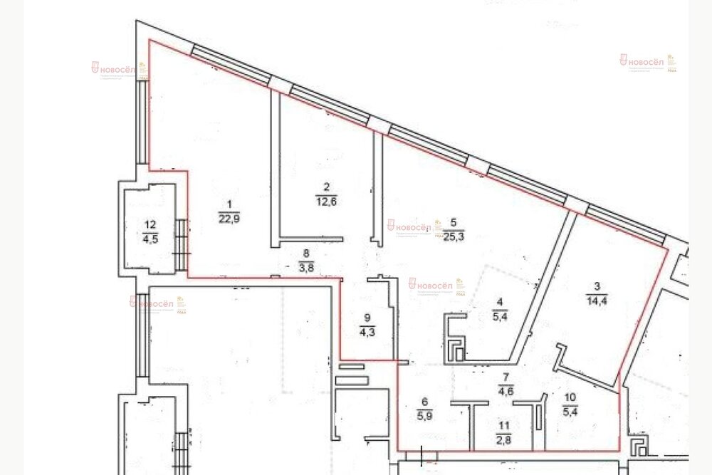 Екатеринбург, ул. Мраморская, 13 (Уктус) - фото квартиры (1)